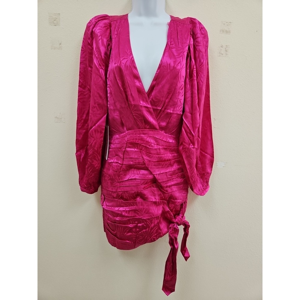 Dress Mini Sexy XS RONNY KOBO GEORGIA Fuschia Date Night Party Fun NWT - Picture 3 of 16